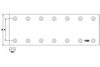 TEXTAR 1558004 Brake Lining Kit, drum brake